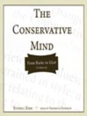 the conservative mind by russell kirk